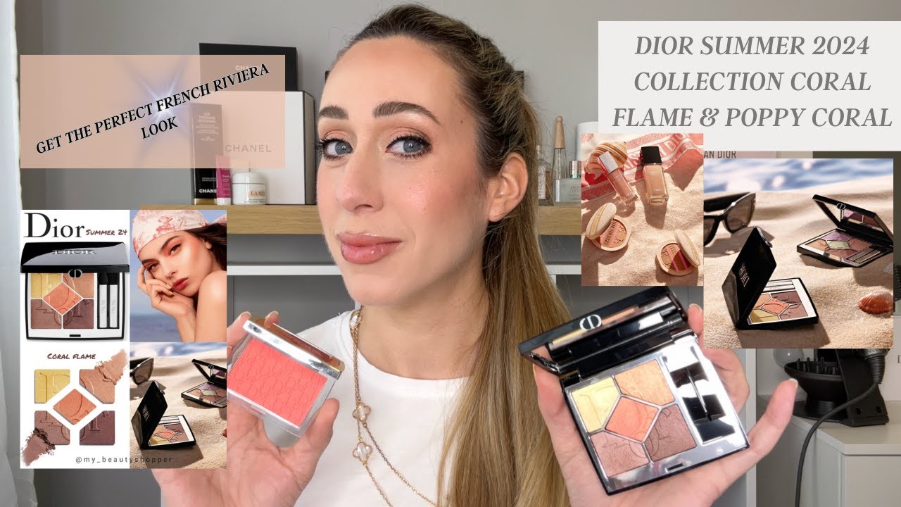 Dior Summer Collection 2024 Coral Flame - swatch and review