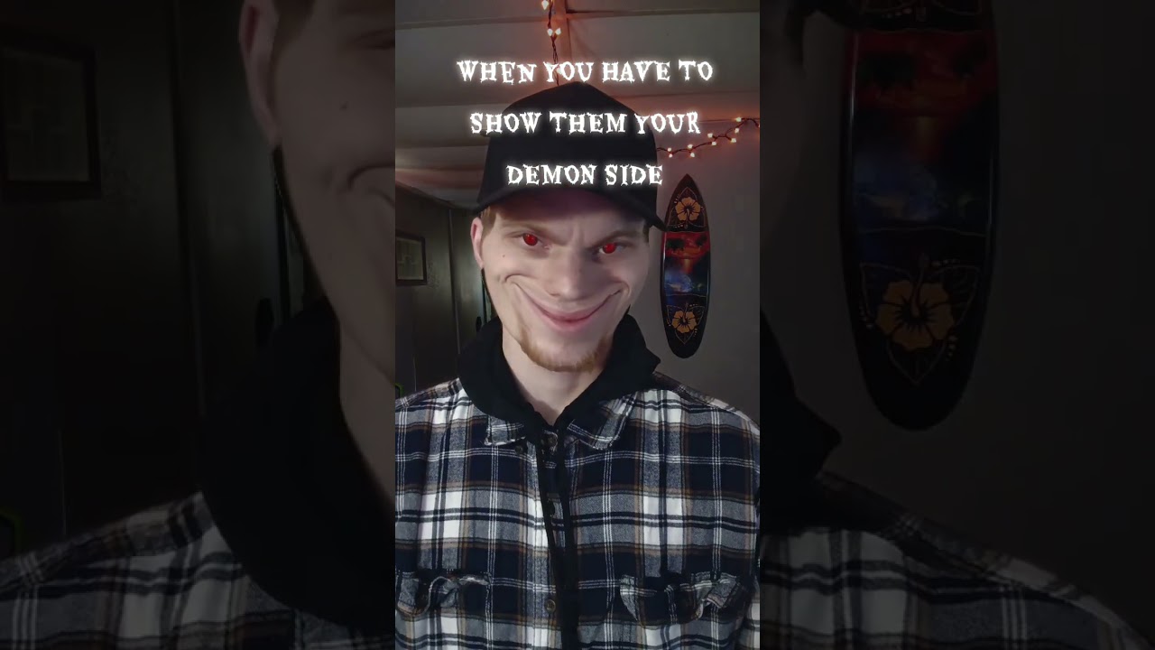 Holy Moly I'm super scary. #foryou #cringe #satire