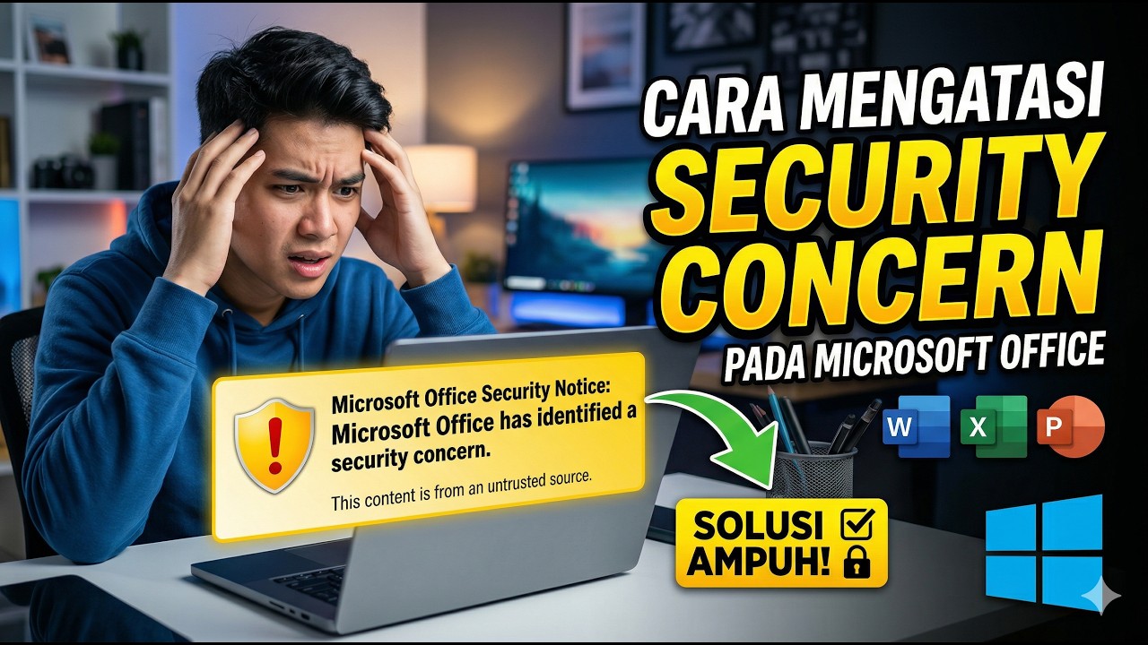 How to solve Microsoft Office has identified security concerns