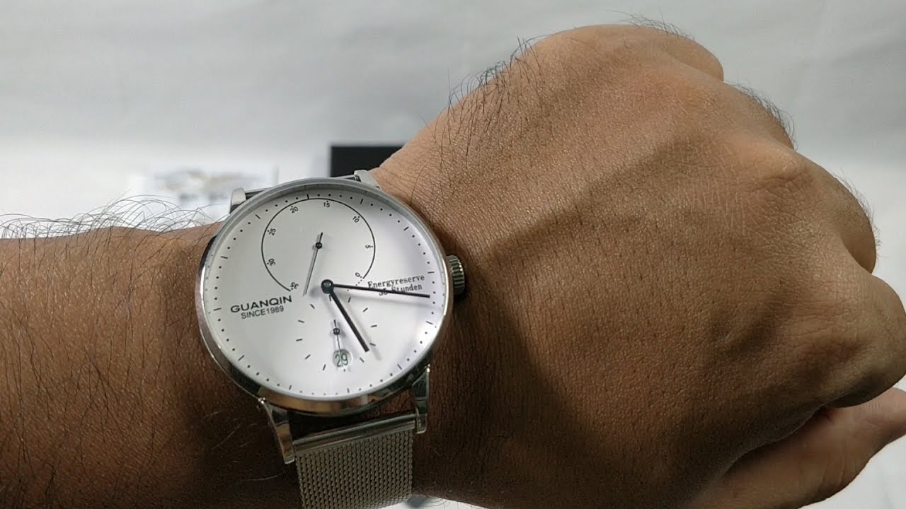 [Gearbest.com] GUANQIN 35 Stunden Automatic Mechanical Watch Model No.GJ16106M