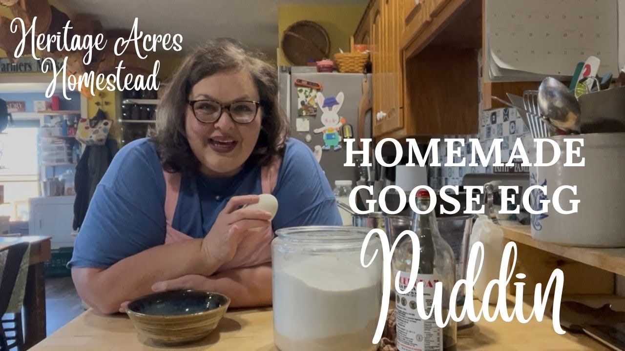 Homemade Goose Egg puddin!
