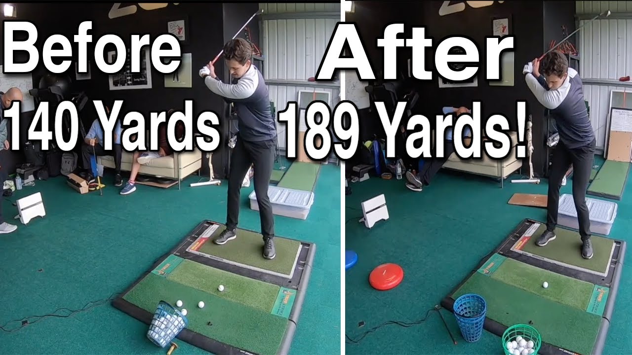 Gaining 49 Yards Using GROUND REACTION FORCES in the Golf Swing