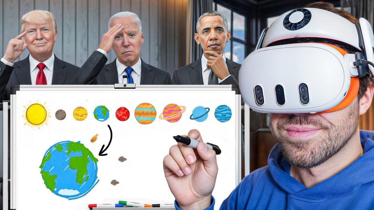 The Presidents Play Pictionary in VR...again