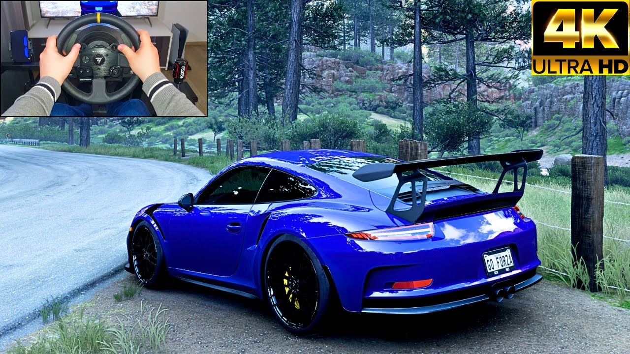 Porsche 911 GT3 RS | Forza Horizon 5 | Thrustmaster TX Steering Wheel Gameplay