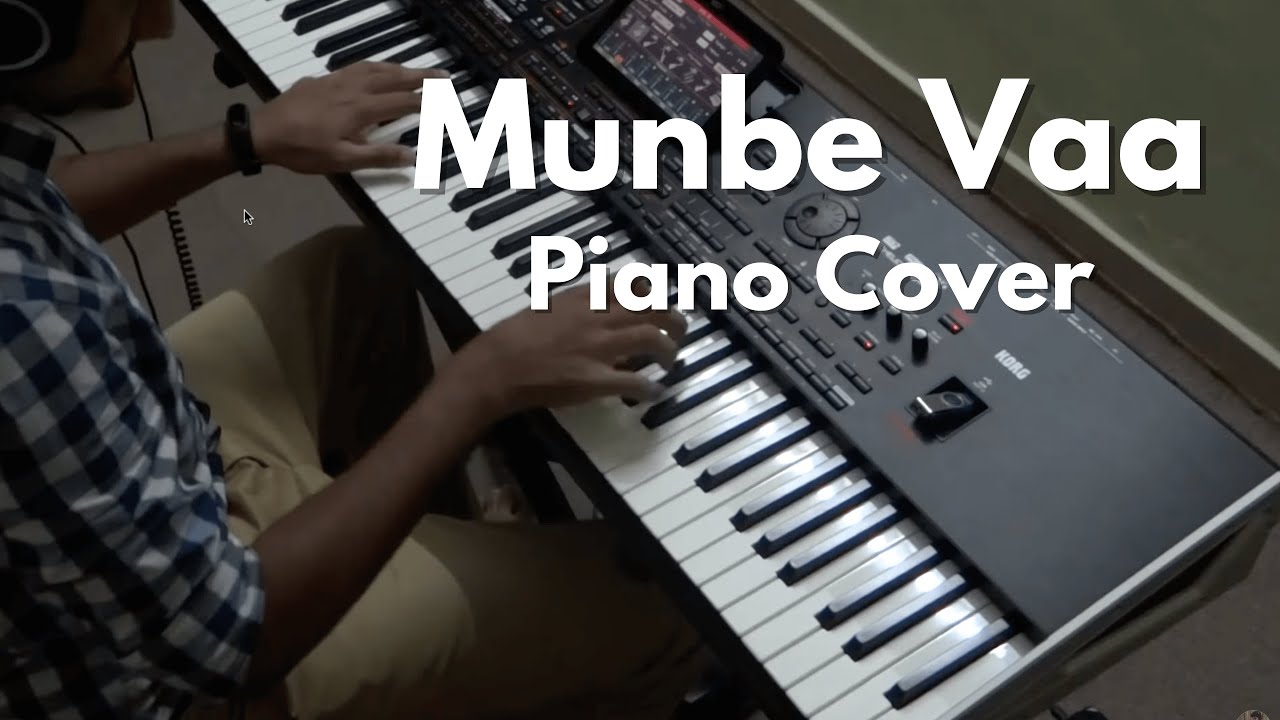 Munbe Vaa - Piano Cover by Rejo Abraham Mathew | Sillunu Oru Kaadhal | AR Rahman