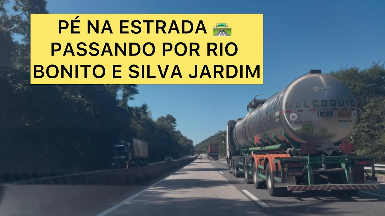 PASSANDO POR RIO BONITO E SILVA JARDIM PELA  BR 101 - RODOVIA COM PEDÁGIO. 