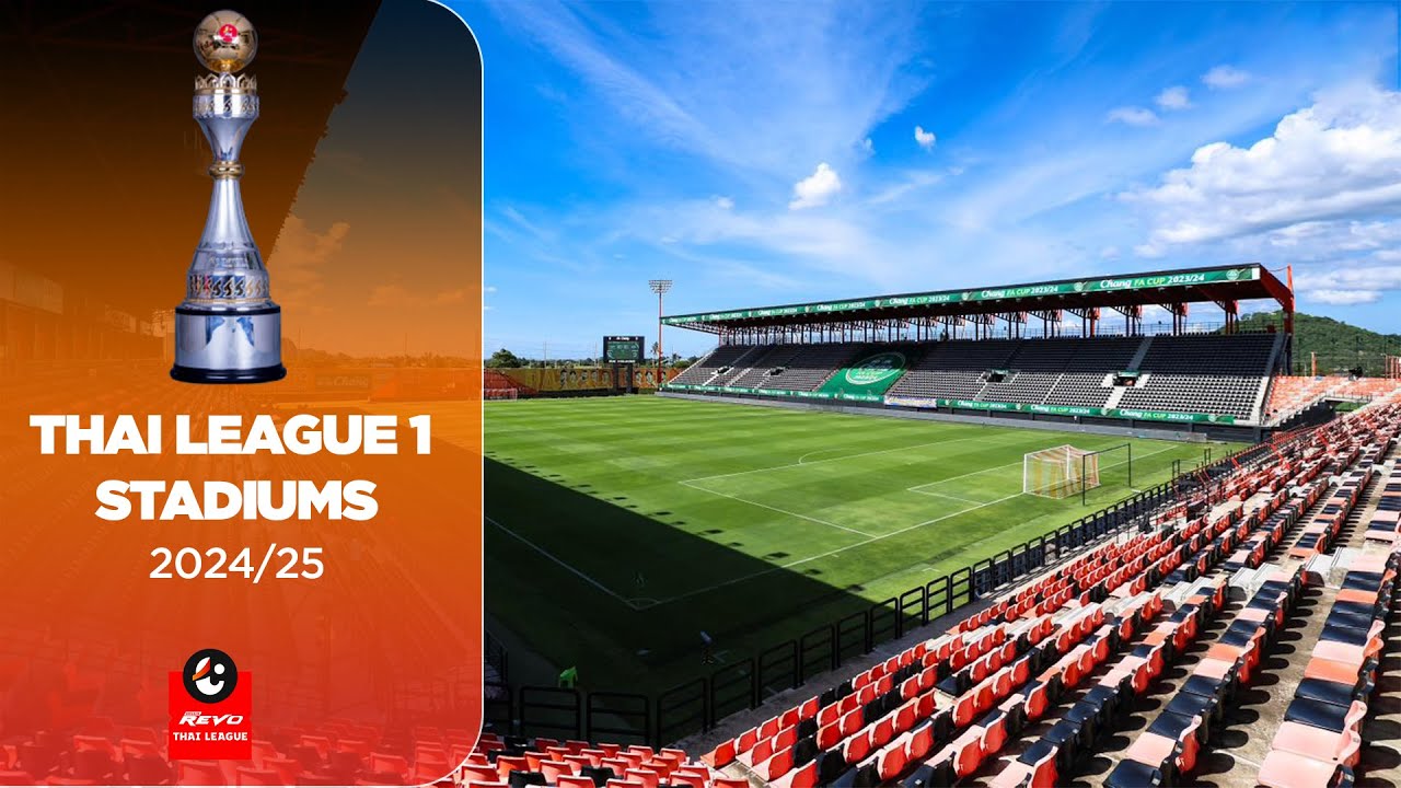 TỔNG QUAN VỀ 16 SVĐ TẠI THAI LEAGUE 1 2024/25