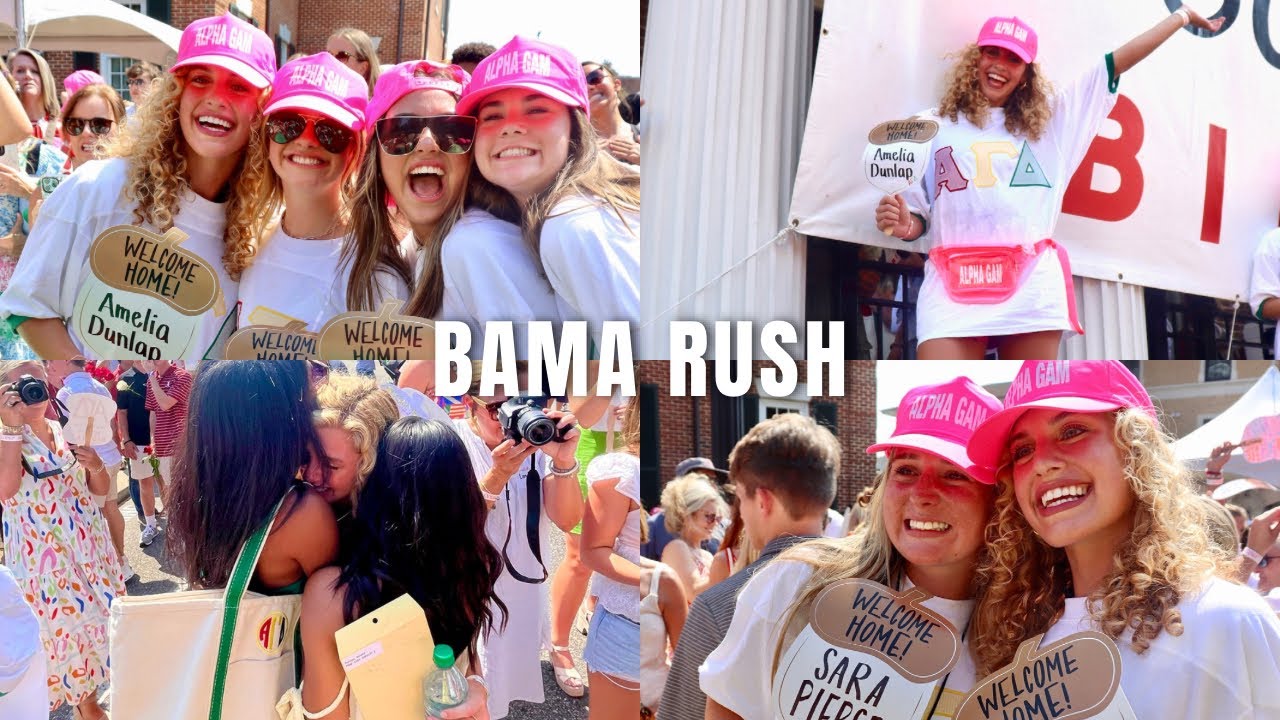 BAMA RUSH VLOG | University of Alabama Sorority ￼Recruitment￼