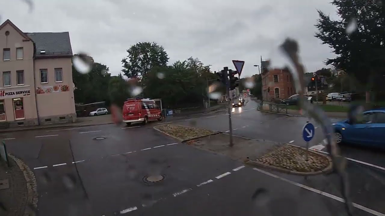 Inside View - Regnerische Alarmfahrt nach Lugau am 19.09.2023