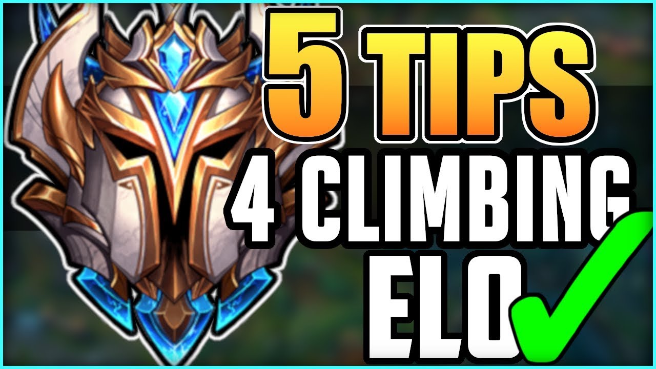 5 Challenger Tips to Climb Ranked Elo FAST & EFFICIENTLY | Season 9 Ranked League of Legends