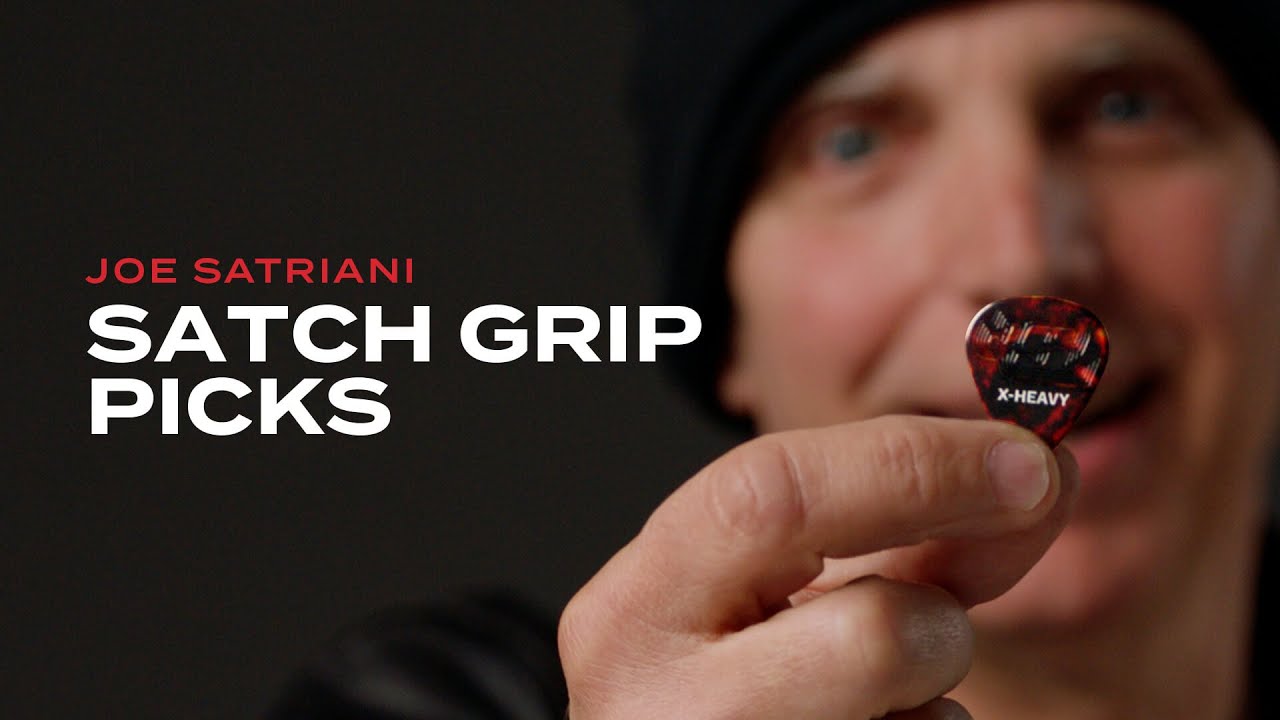 Why Joe Satriani Swears by This Heavy Guitar Pick – Satch Grip X-Heavy