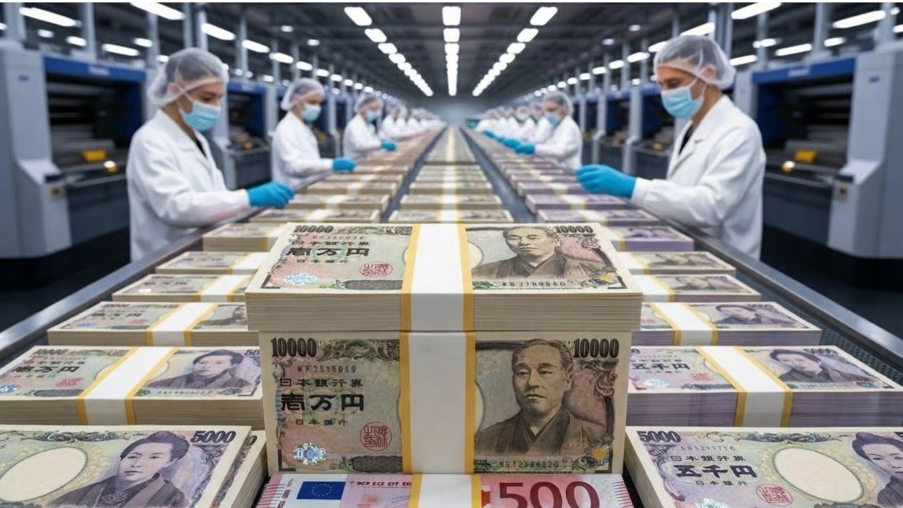 Inside the Automated Yen Factory: How Japan Manufactures Indestructible Cash (Full Process)