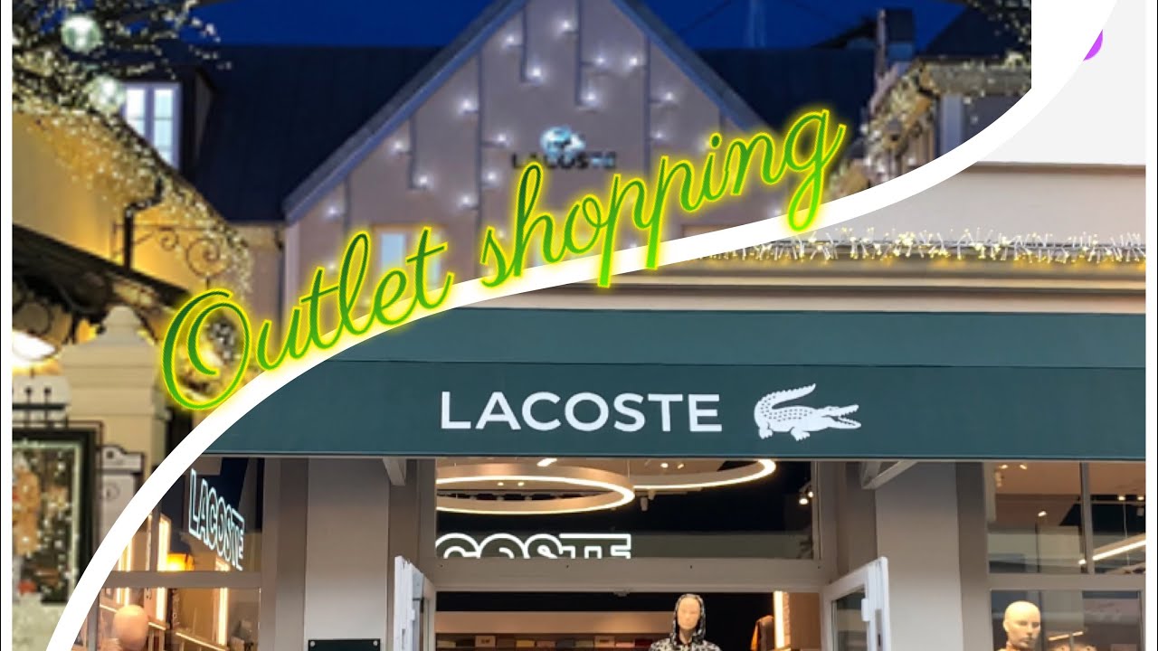 Une virée shopping de luxe la vallée village🇫🇷luxury outlet#lacoste