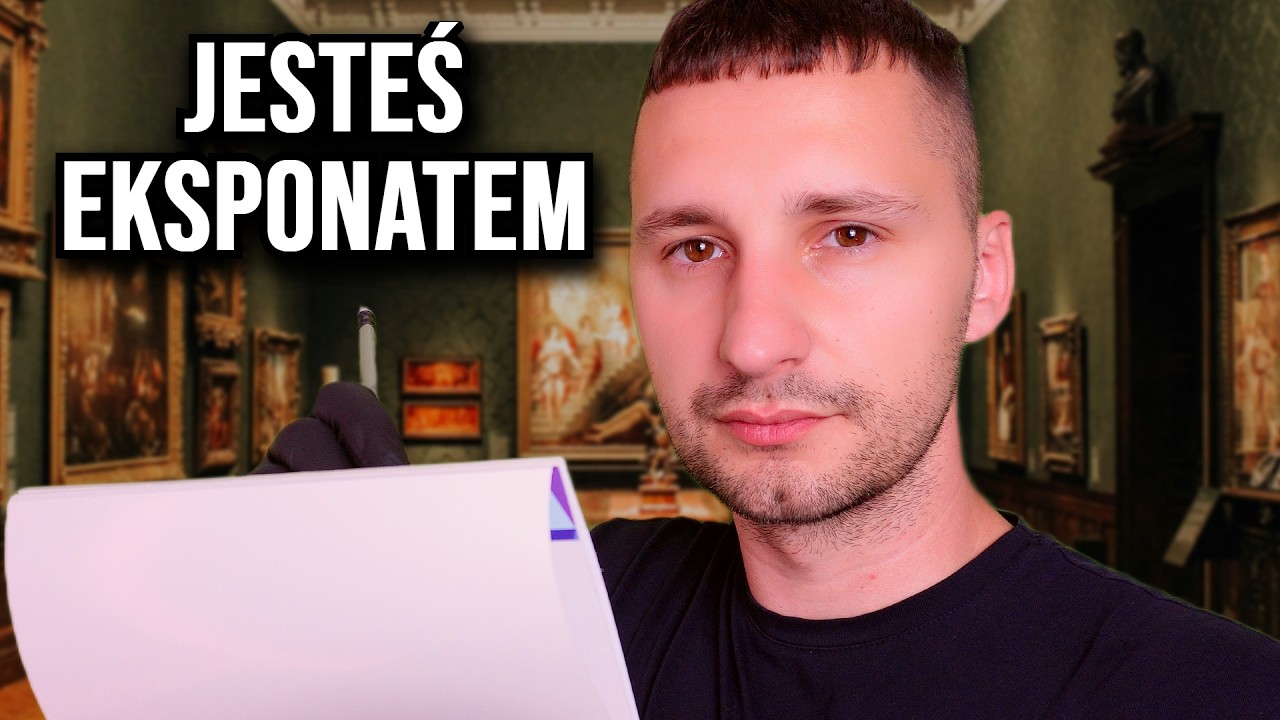 ASMR po polsku 🇵🇱 - Jesteś EKSPONATEM w Muzeum (czyszczenie, mierzenie, pisanie, rysowanie)