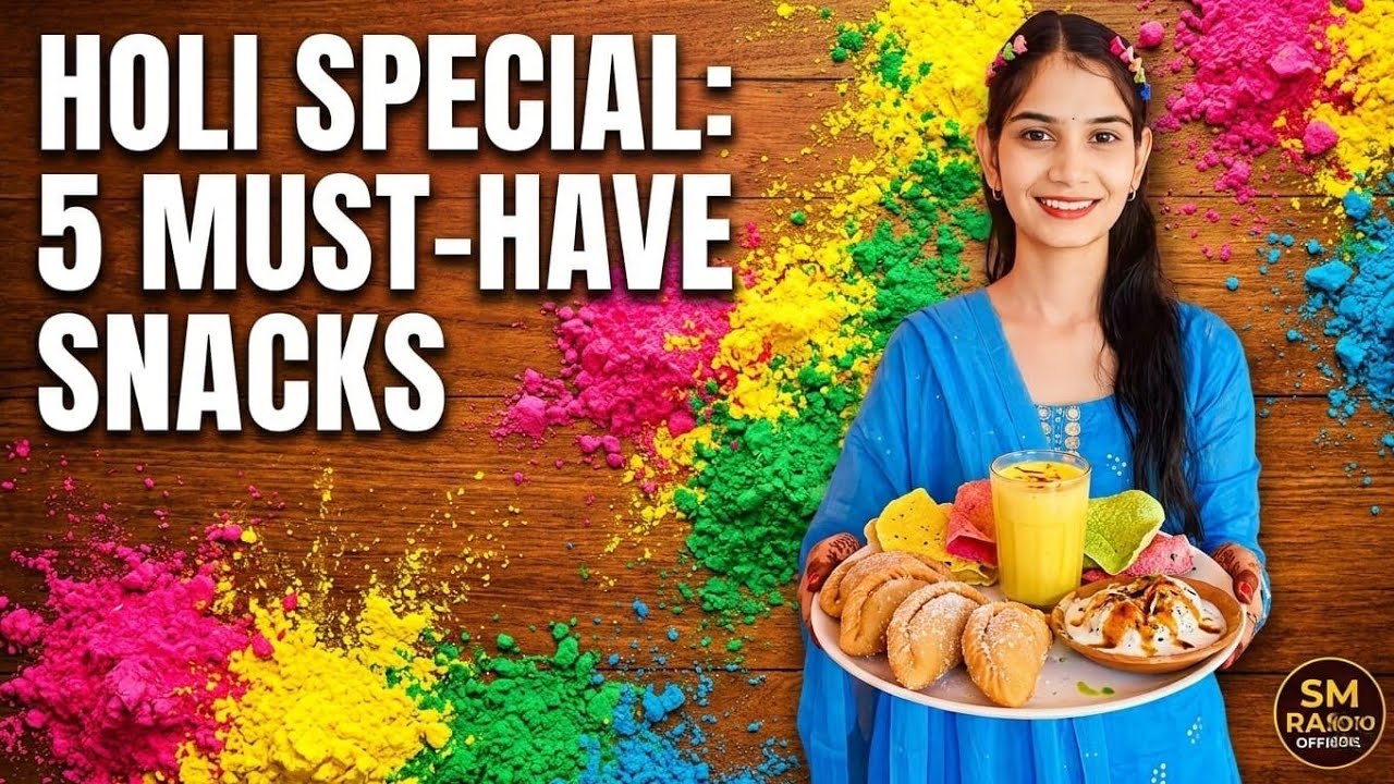 5 Secret Holi Snacks You MUST Make in 2026! LIVE Cooking