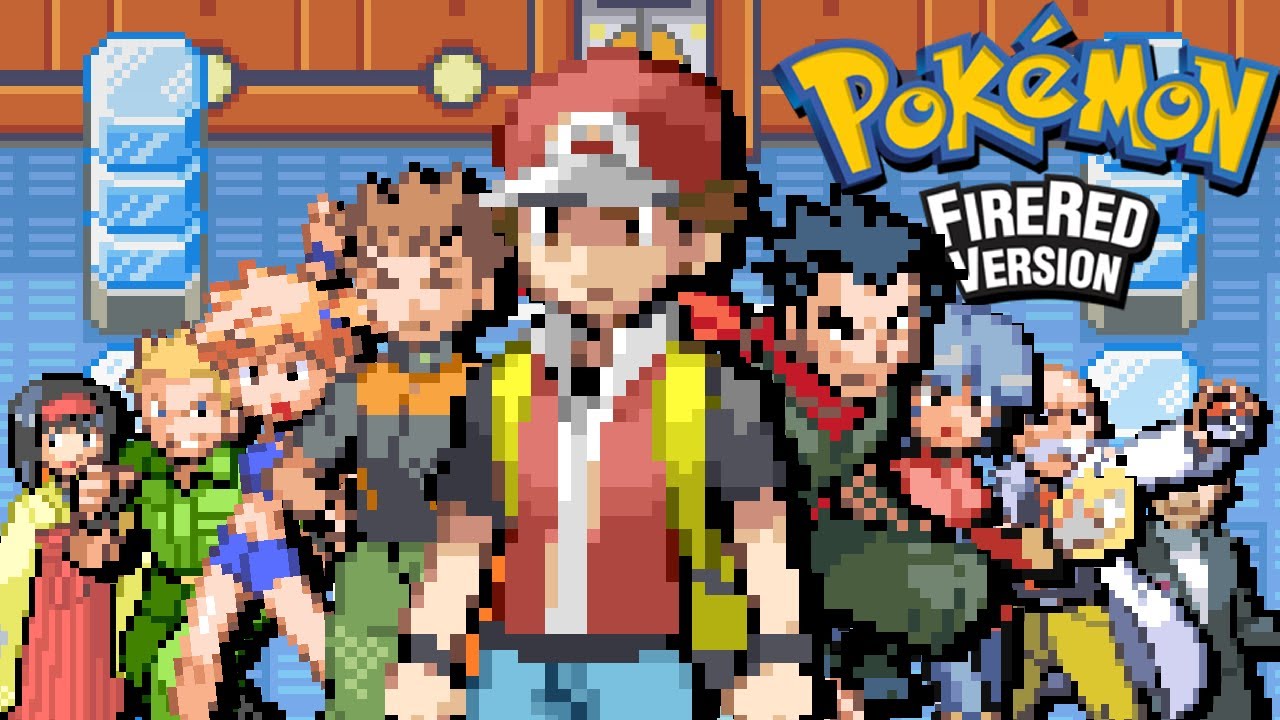 ZERANDO Pokémon Fire Red com os POKÉMON dos LÍDERES de GINÁSIO! #pokemonfirered #gymleaders