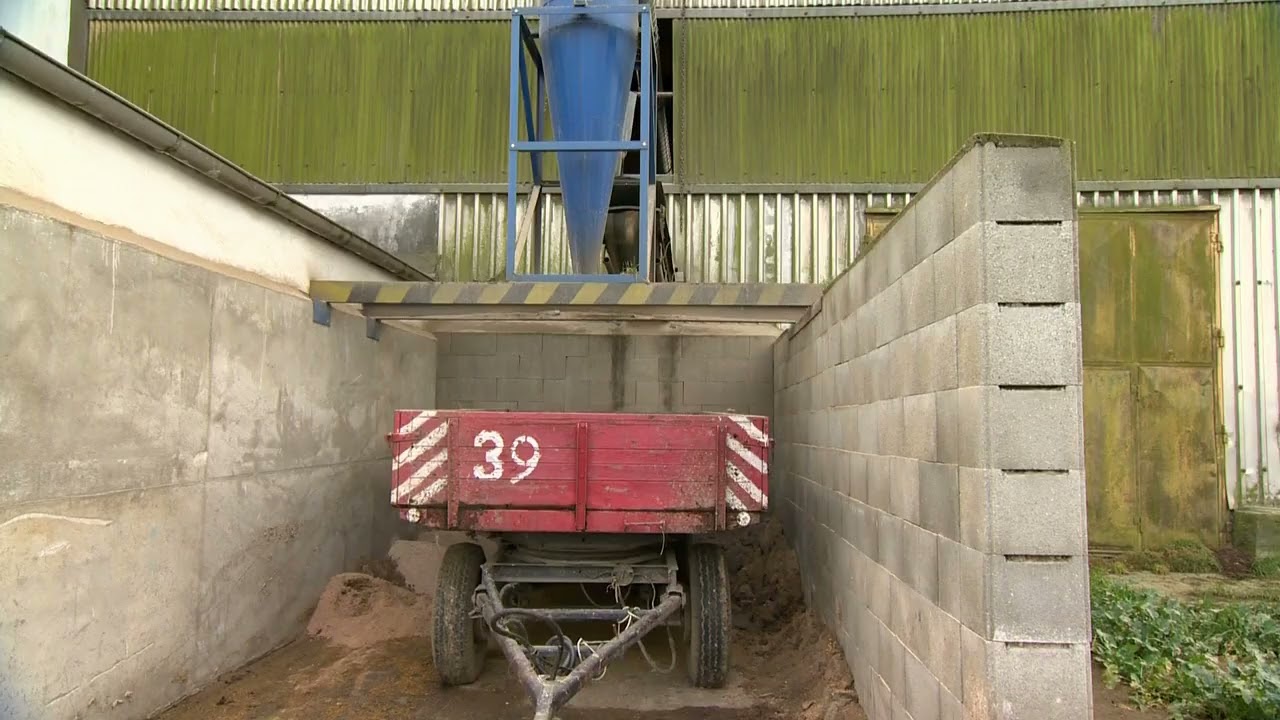 Linie zur Aufbereitung von landwirtschaftlichen Kulturen nach der Ernte