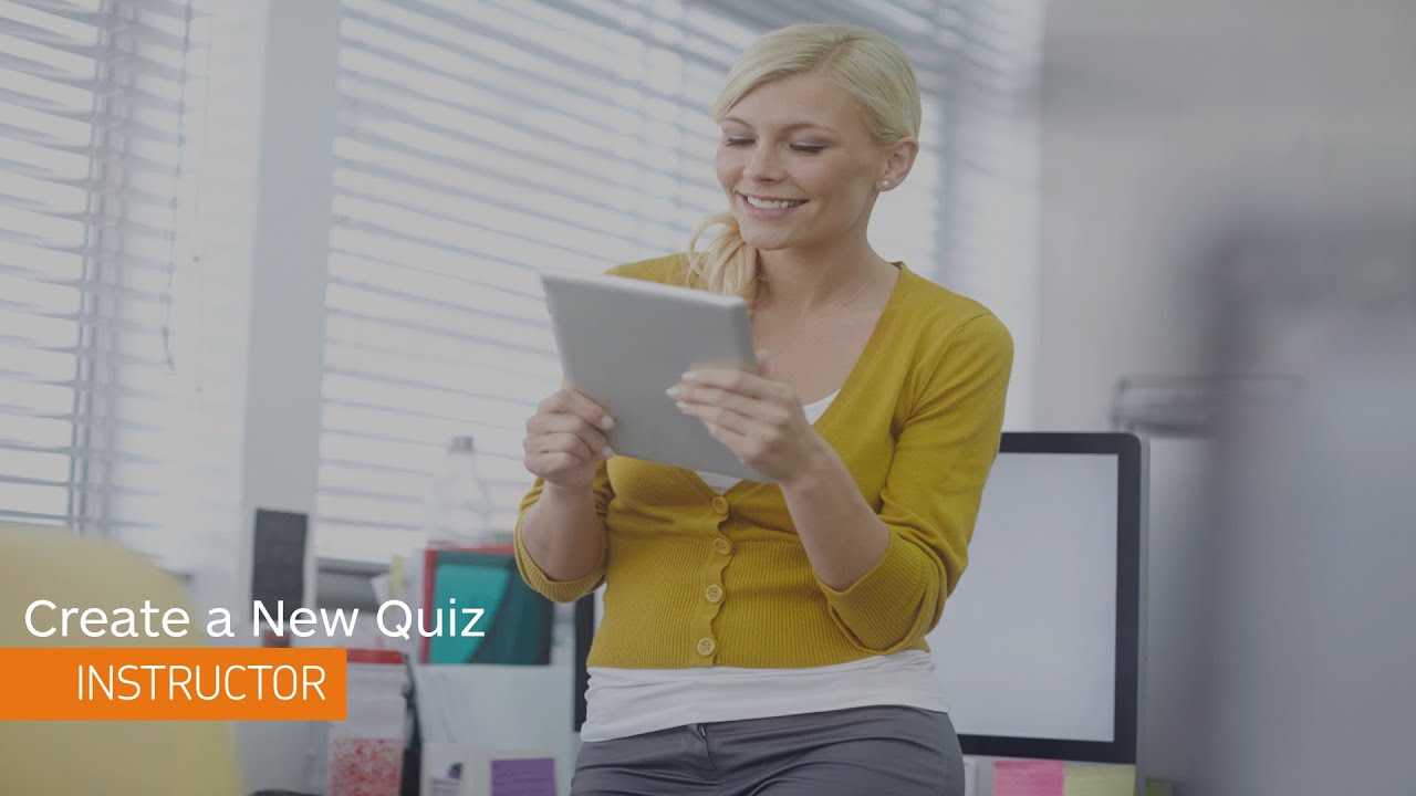 Quizzes - Create a New Quiz - Instructor