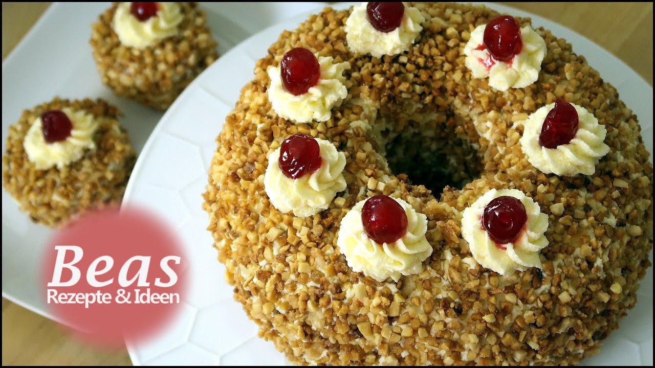 Bratpfannen 🔥 FRANKFURTER KRANZ Biskuit Donut backen – Buttercreme- Krokant