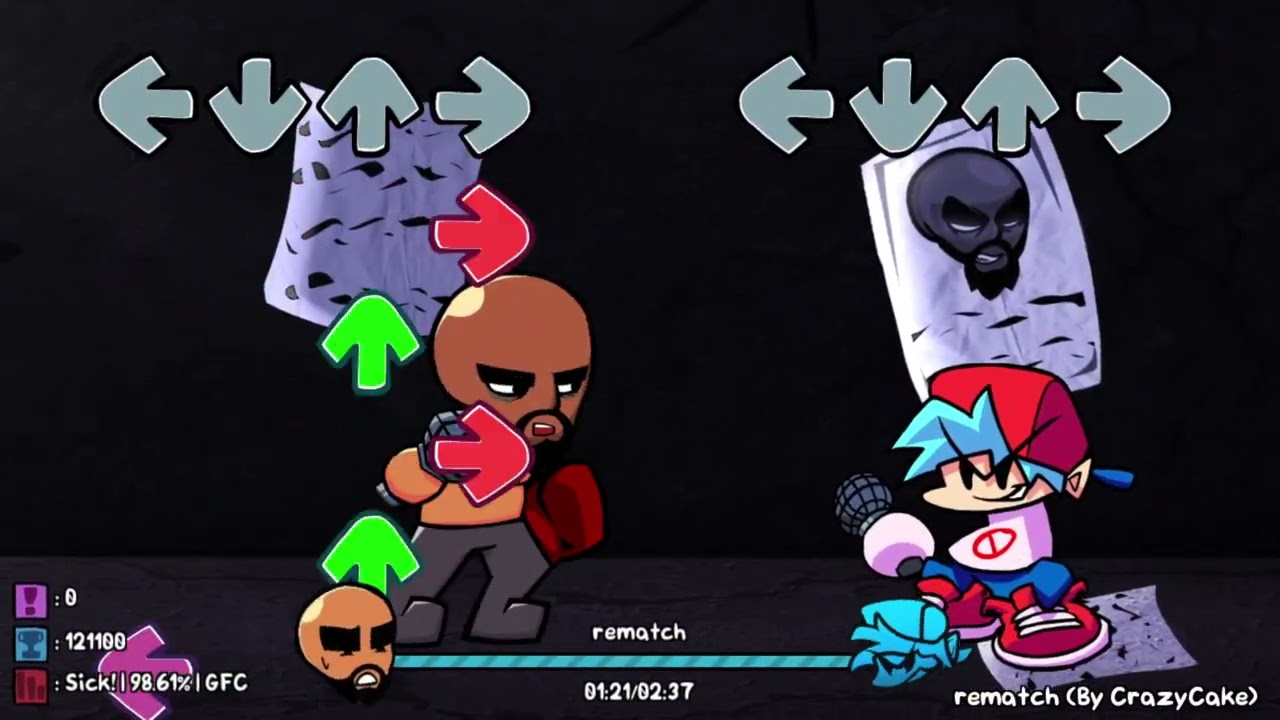 FNF: Wii Funkin: Wiik Revenge - Rematch (by CrazyCake) [FC]