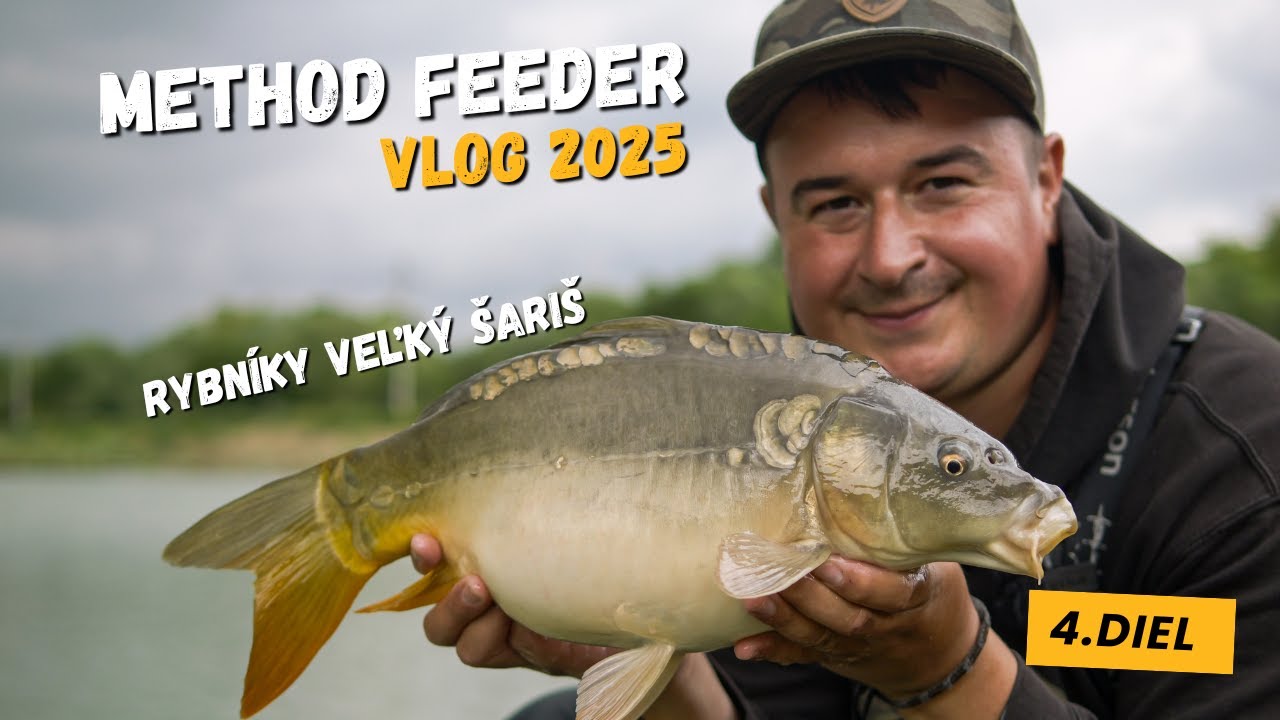 METHOD FEEDER VLOG 2025 #4 - RYBNÍKY VEĽKÝ ŠARIŠ - RYBNÍK Č.3 - ELFABIANO TV