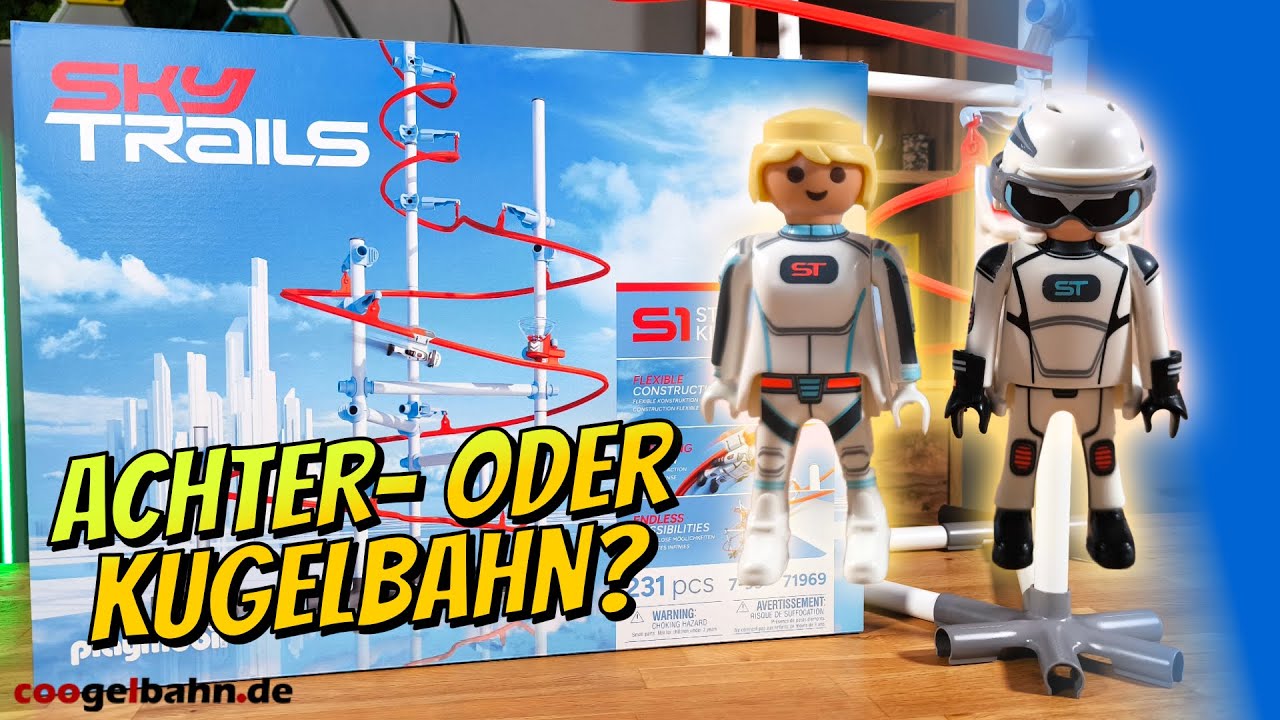 Playmobil SKYTRAILS 🎢 Ist das eine Kugel- oder eine Achterbahn? Ausgepackt & ausprobiert