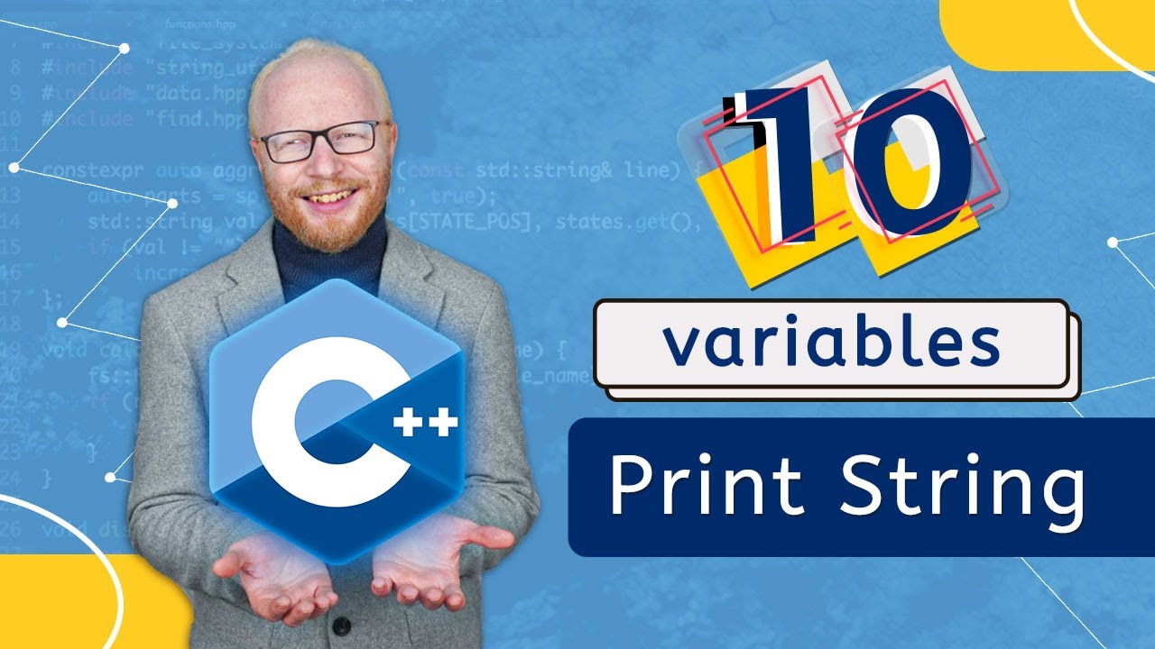 Print String - c++ programing basics