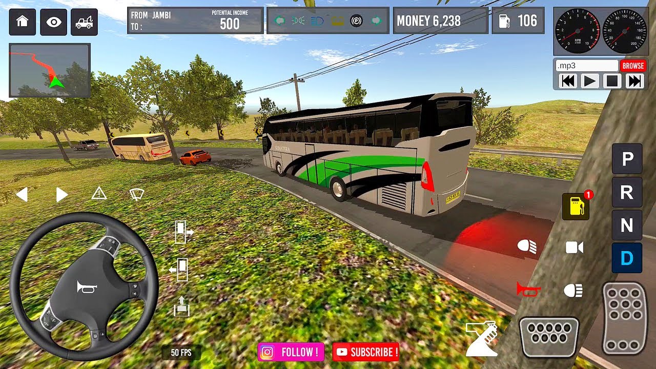 IDBS Simulator Bus Lintas Sumatera #2 Jambi - Bengkulu