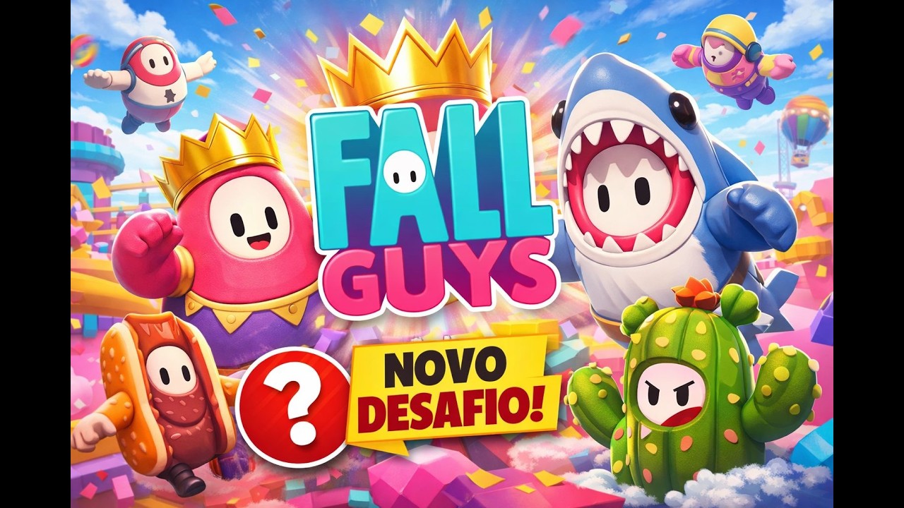 Mais um vídeo com Fall Guys!