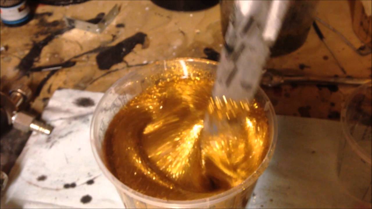 How To Spray Custom Metal Flake Paint