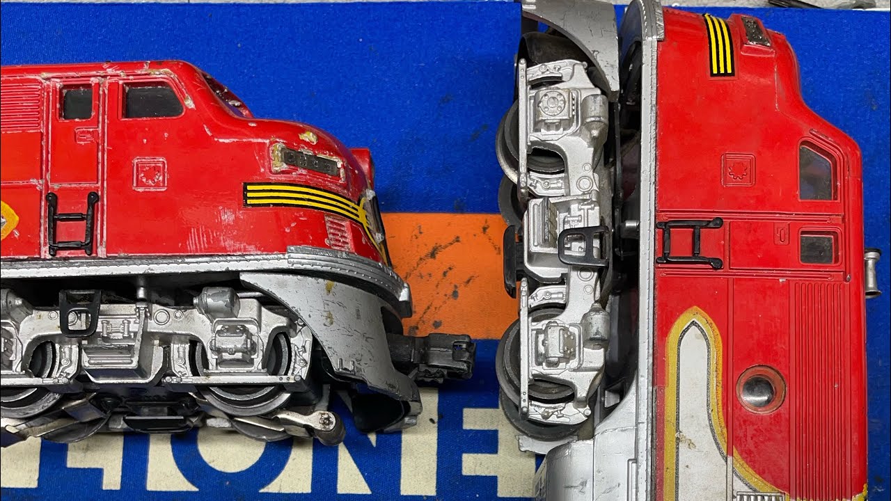 Classic Lionel Santa Fe 2333 ABA Restoration eBay Project