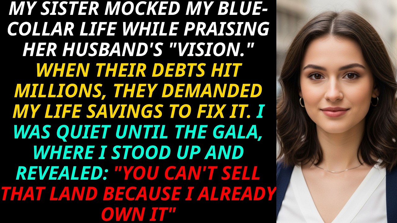 Sis Mocked My “Blue-Collar Life”—At the Gala I Announced “That Land Is Mine, Not Yours”