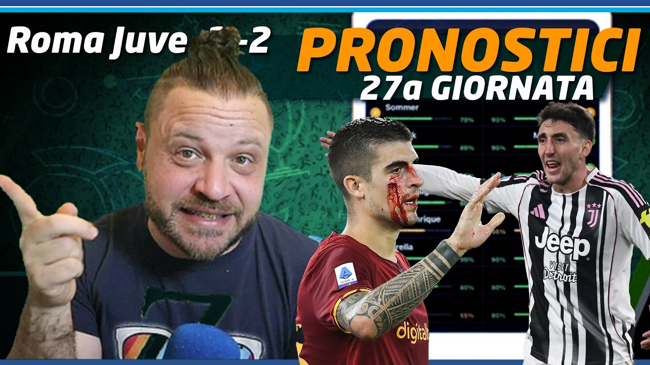 Sensazioni a🍑 #CANTAFALCIO 27a #SerieA 👀 Roma Juve DECIDE TUTTO!  ⚽