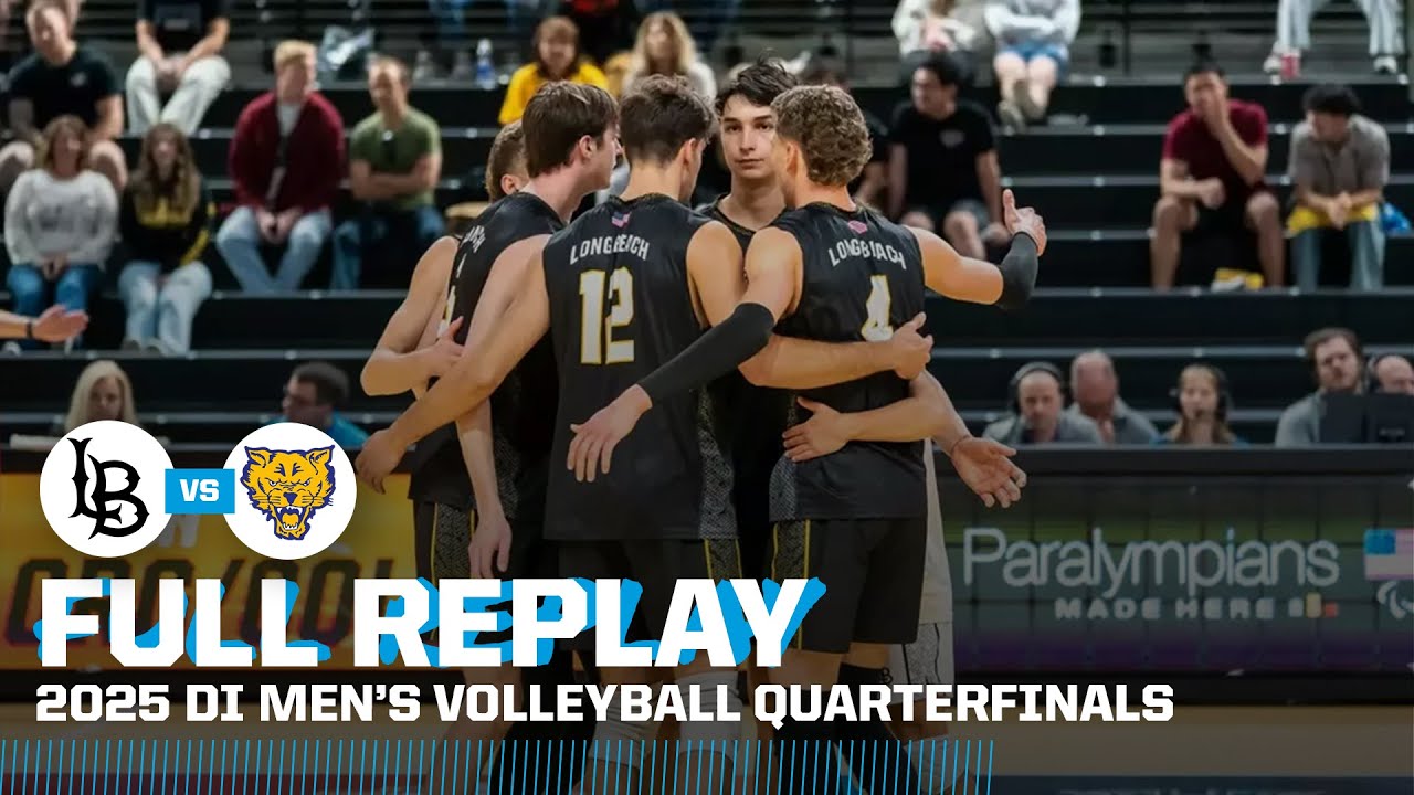 Long Beach State vs Fort Valley State: 2025 NCAA men's volleyball quarterfinals | FULL REPLAY