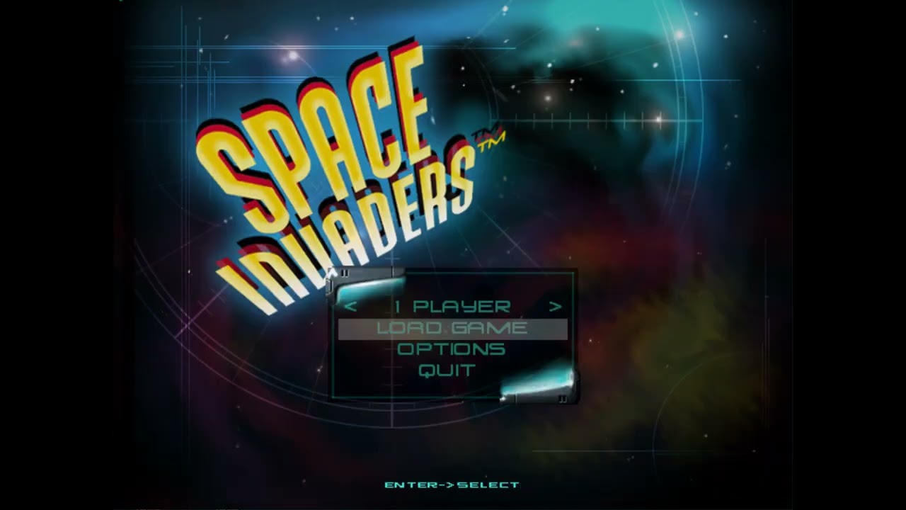 Space Invaders (1999) PC Gameplay (Windows 98 - PCem v17)