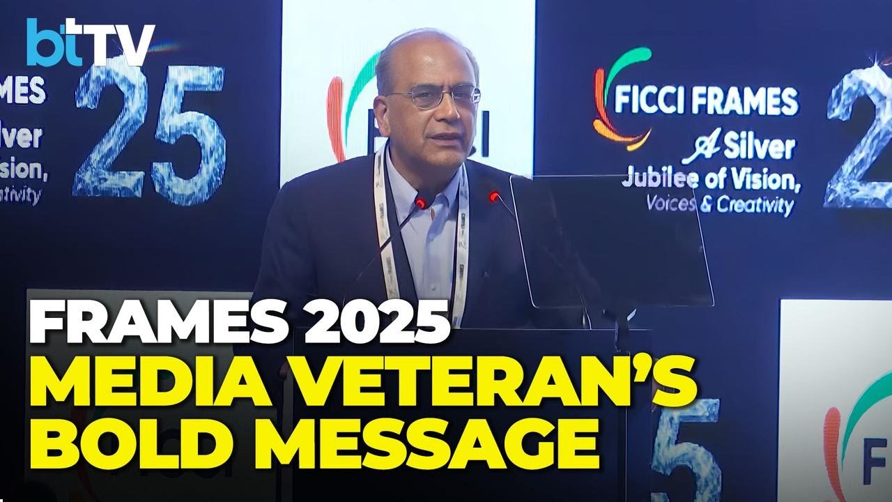 Aroon Purie At FICCI Frames 2025: &ldquo;Media Needs Freedom, Not Control&rdquo;