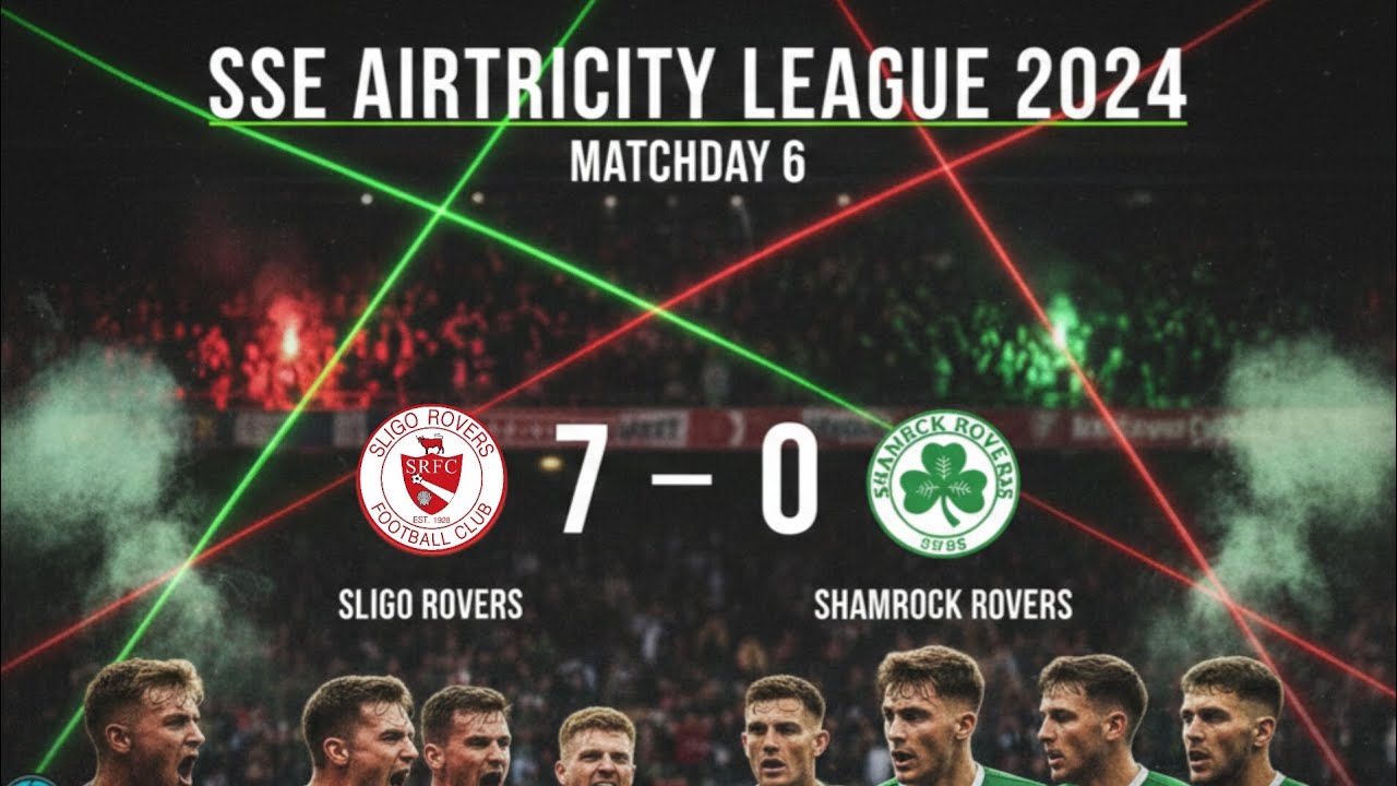 FC 24 | SSE Airtricity League 24 Matchday 6 | Sligo Rovers 7-0 Shamrock Rovers