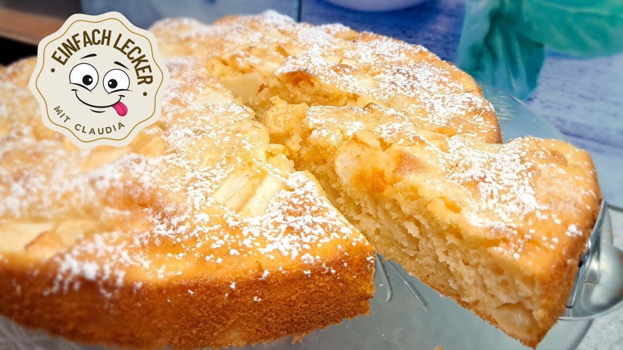 saftiger Buttermilch-Apfelkuchen 😍
