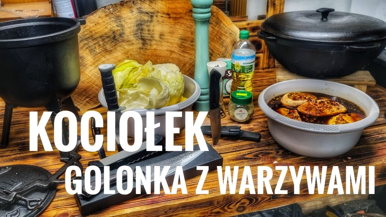 Kociołek - Golonka z warzywami 