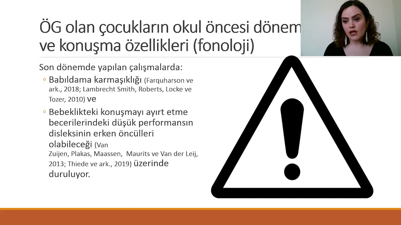 Dr. Öğr. Üyesi Şaziye Seçkin Yılmaz - Özgül Öğrenme Güçlüğünde Dil ve Konuşma Becerileri