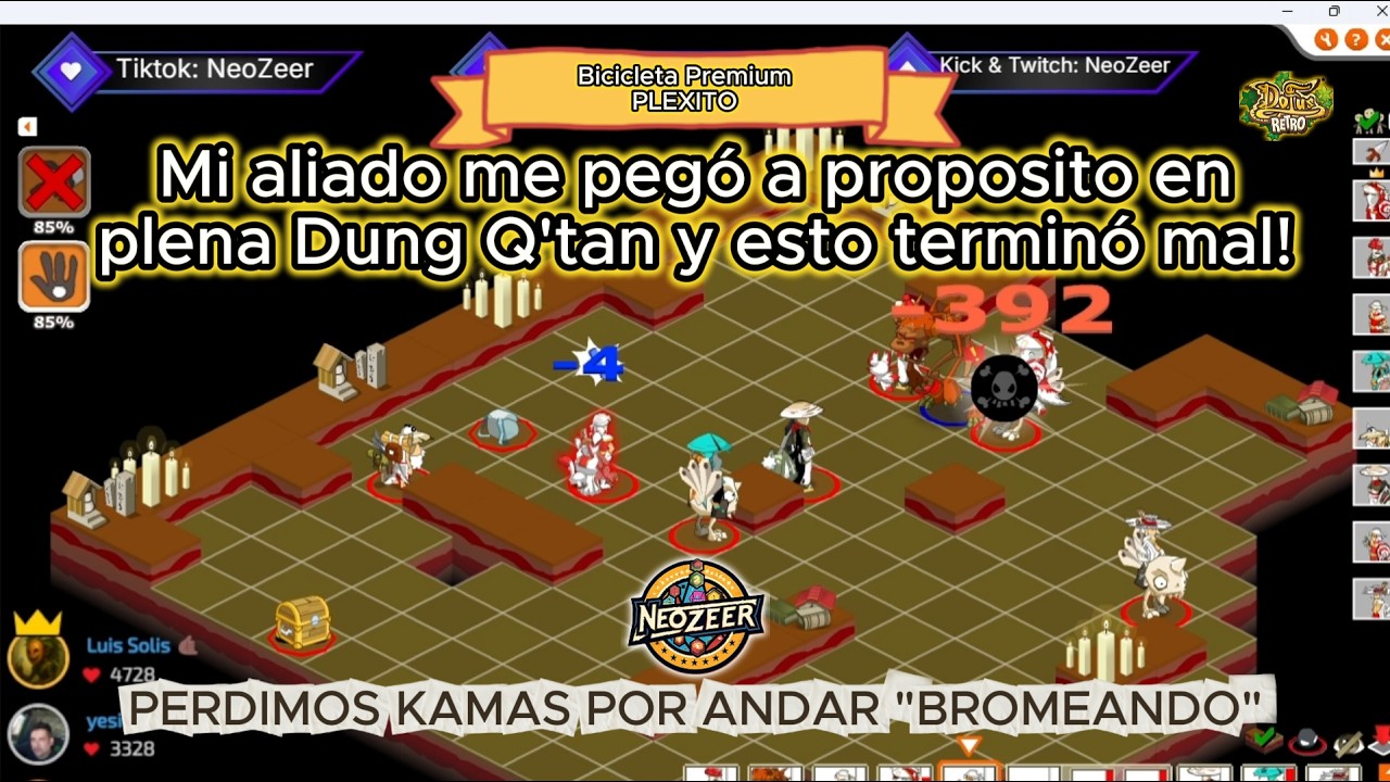 La dung Q'tan no se presta para bromas! xD [Dofus Retreo - Sv Bun]