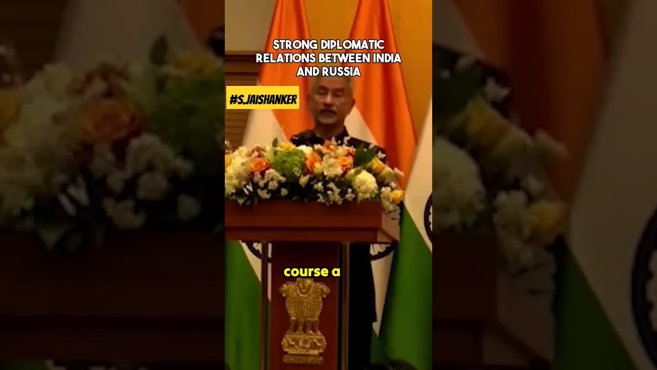 Diplomatic relations between India and Russia | S.Jaishankar #geopolitics #diplomacy #india #russia