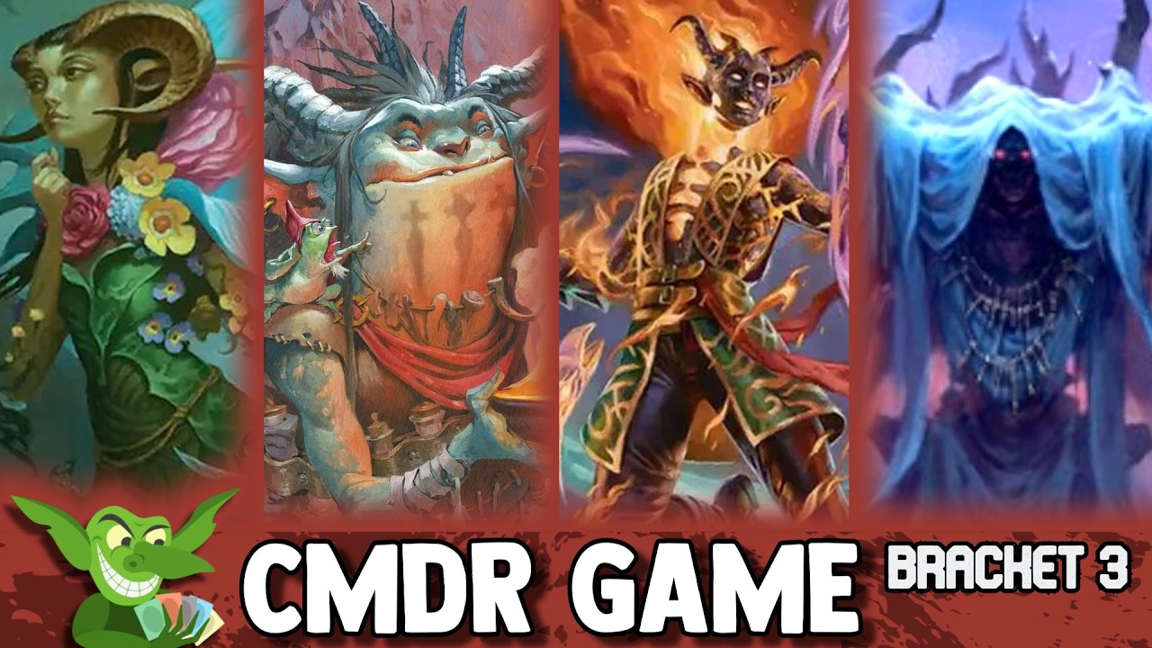 Ashling, the Limitless VS Grub VS Maralen, Fae Ascendent VS The Master of Keys Commander Gameplay