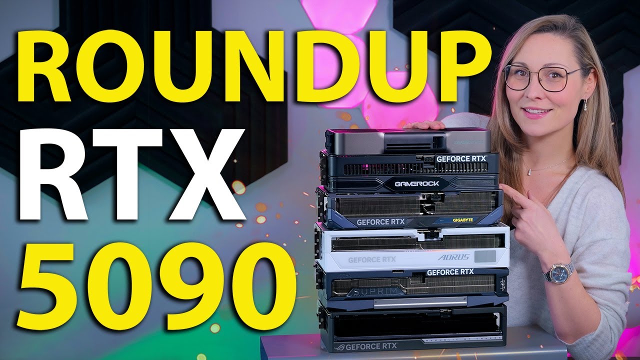 RTX 5090 Roundup - 8 Models Tested & Compared