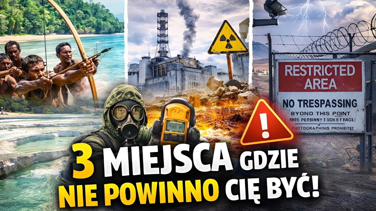 3 miejsca na Ziemi, gdzie człowiek NIE POWINIEN się pojawić