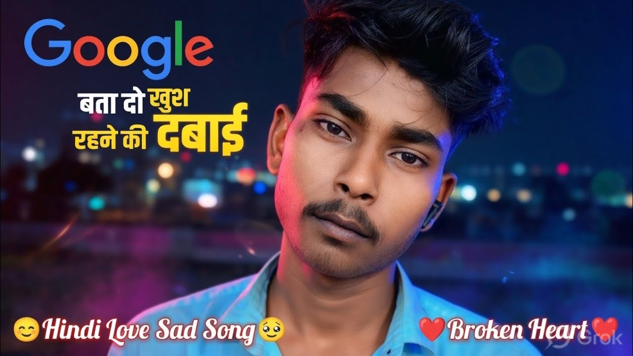🔥 Google Bata Do Khush Rehne Ki Dawayi 😔 | Hindi Love Sad Song | Broken Heart Song 💔 | Ai Songs