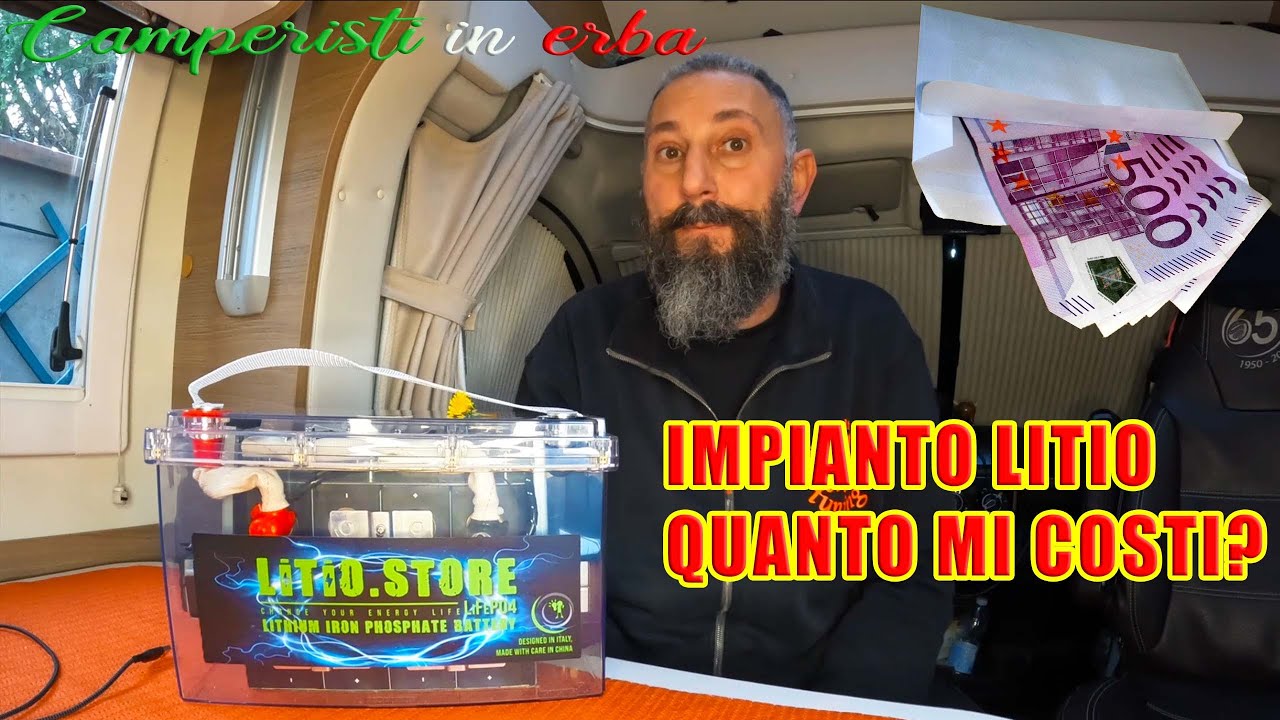 QUANTO COSTA UN IMPIANTO #lifepo4 ?Facciamo conti e spieghiamo le cose delle #litio @litiostore3578