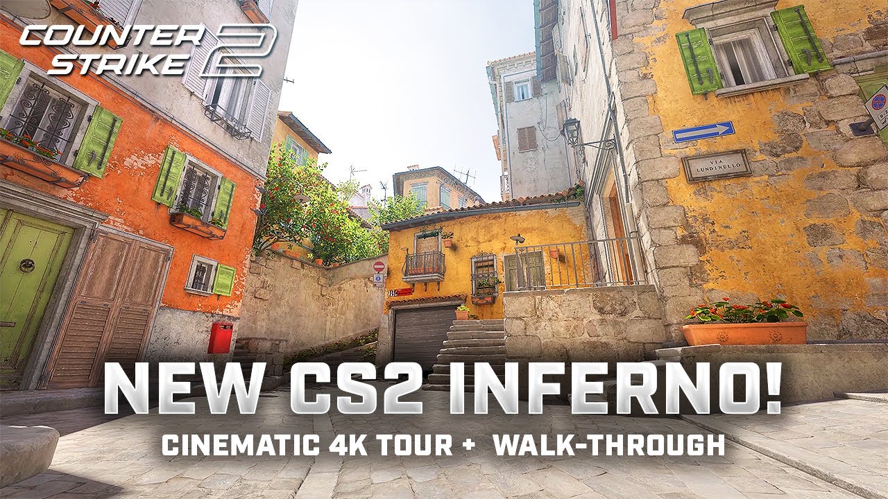 NEW CS2 Inferno (Cinematic Tour + Walk-Through)