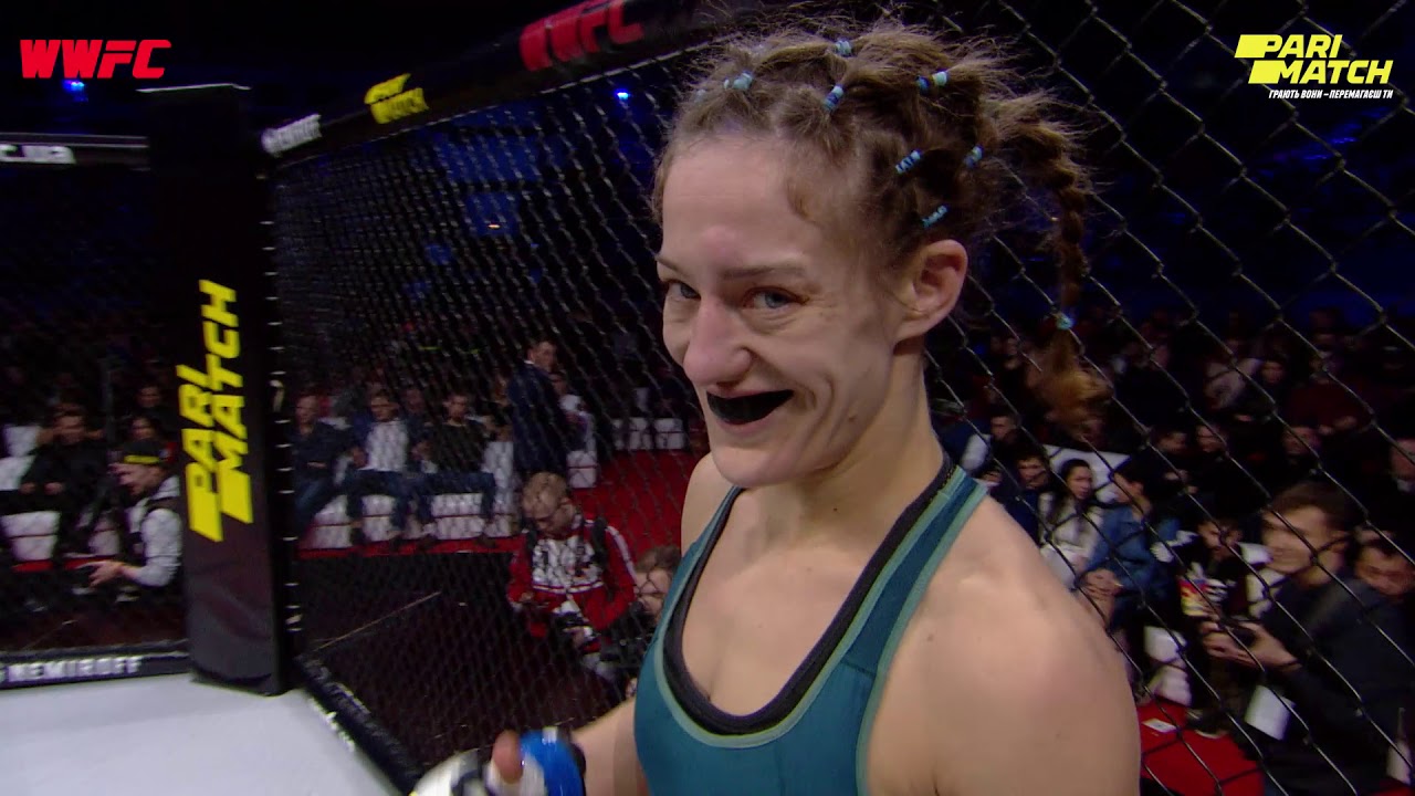 MAGDALENA SORMOVA - EVA DOURTHE: TITLE FIGHT WWFC 14