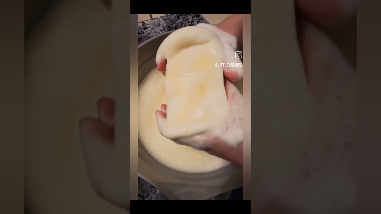 Pure Xtra Pine 🌲🤎 #spongeasmr #squeezeasmr